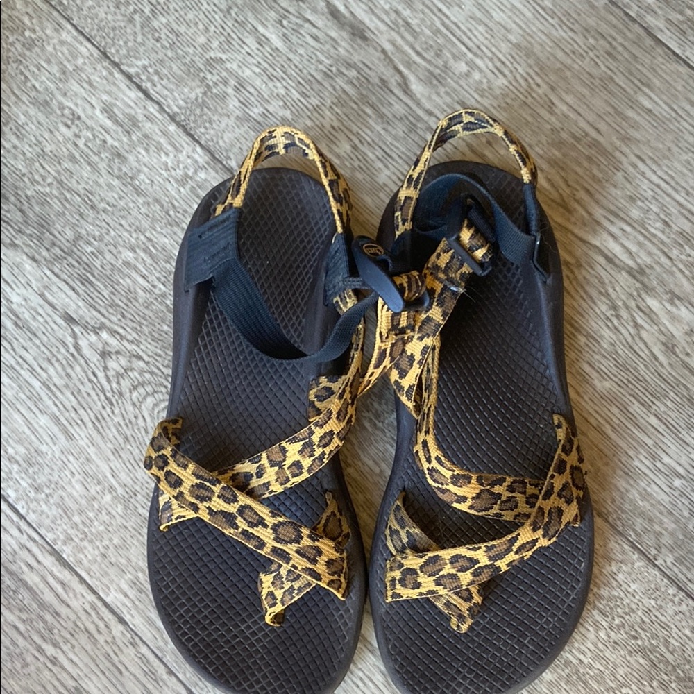 Leopard Print Women's Chaco Sandals